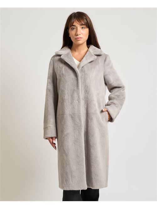 Cappotto lungo Yes Zee Teddy reversibile YES ZEE | O027-KV000846